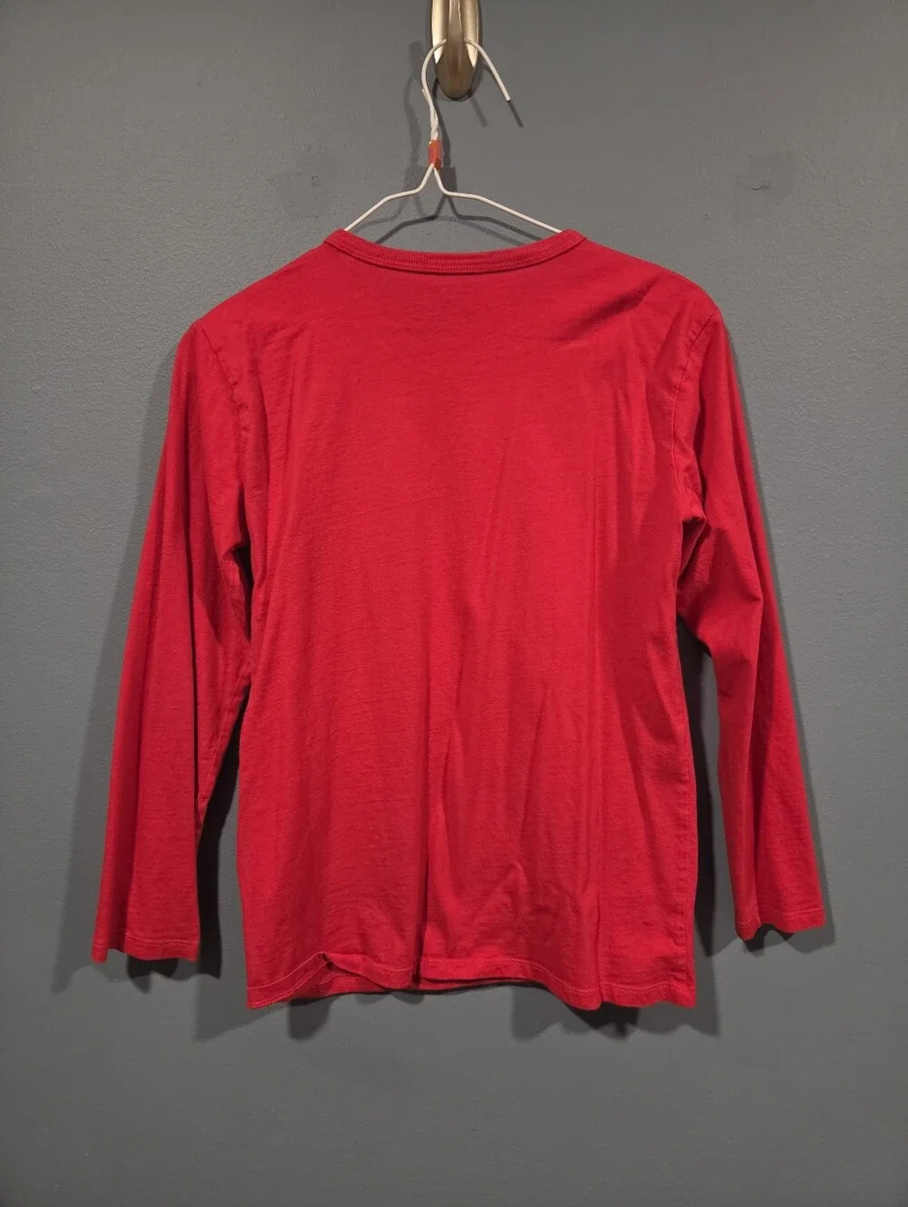 The Children's Place Red 'All Game All Day' Long-Sleeve Tee - Size 10/12